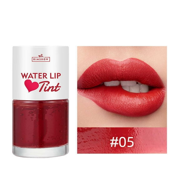Lip Dye Non Fading, Lip Gloss Matte, Long-Lasting Moisturizing Lipstick Water, Non Stick To Cups, Natural Mint Extract, Subtle Glitter Effect, Chemical-Free, Suitable for All Seasons