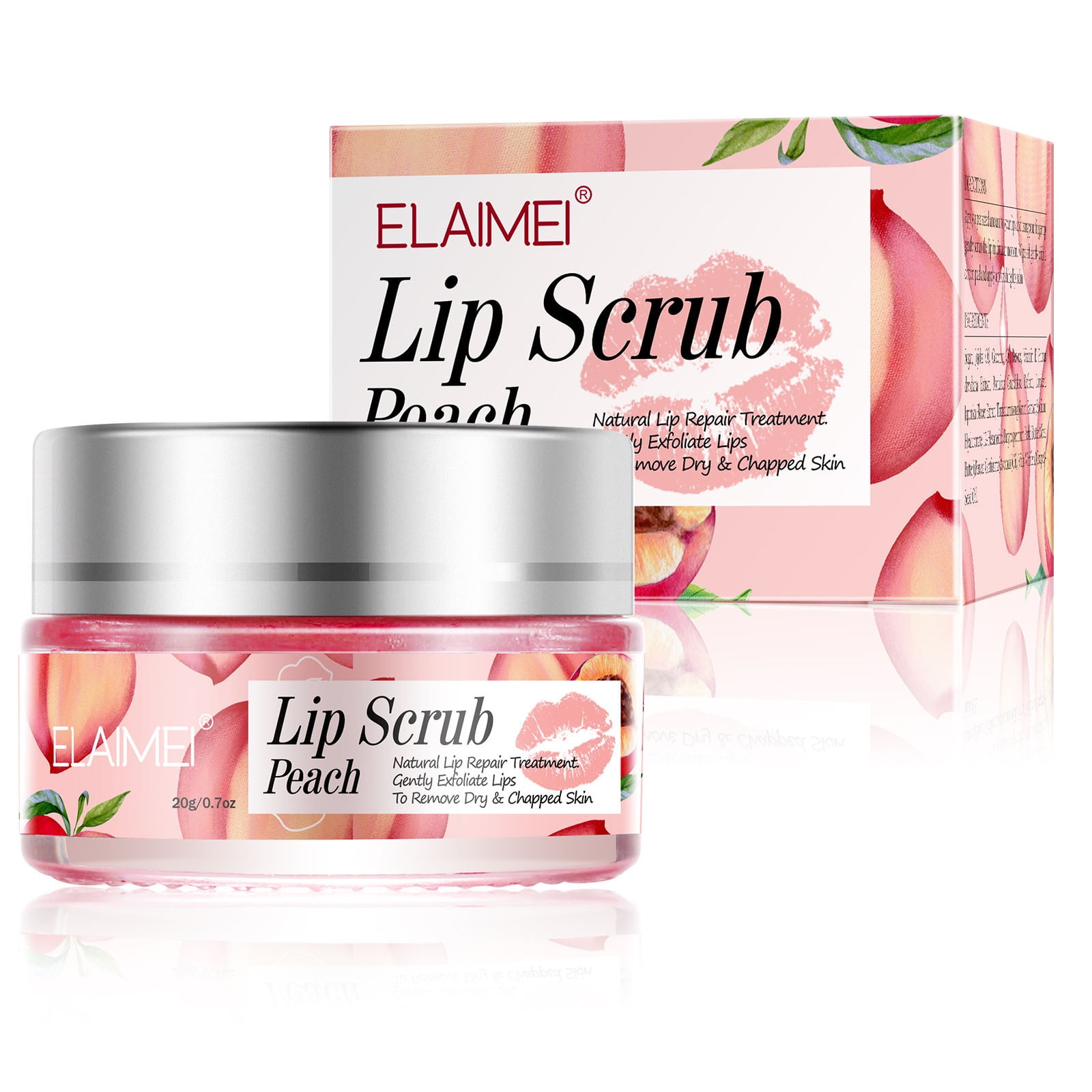 Lip Exfoliator Scrub And Moisturizer, Sugar Lip Scrub, Overnight