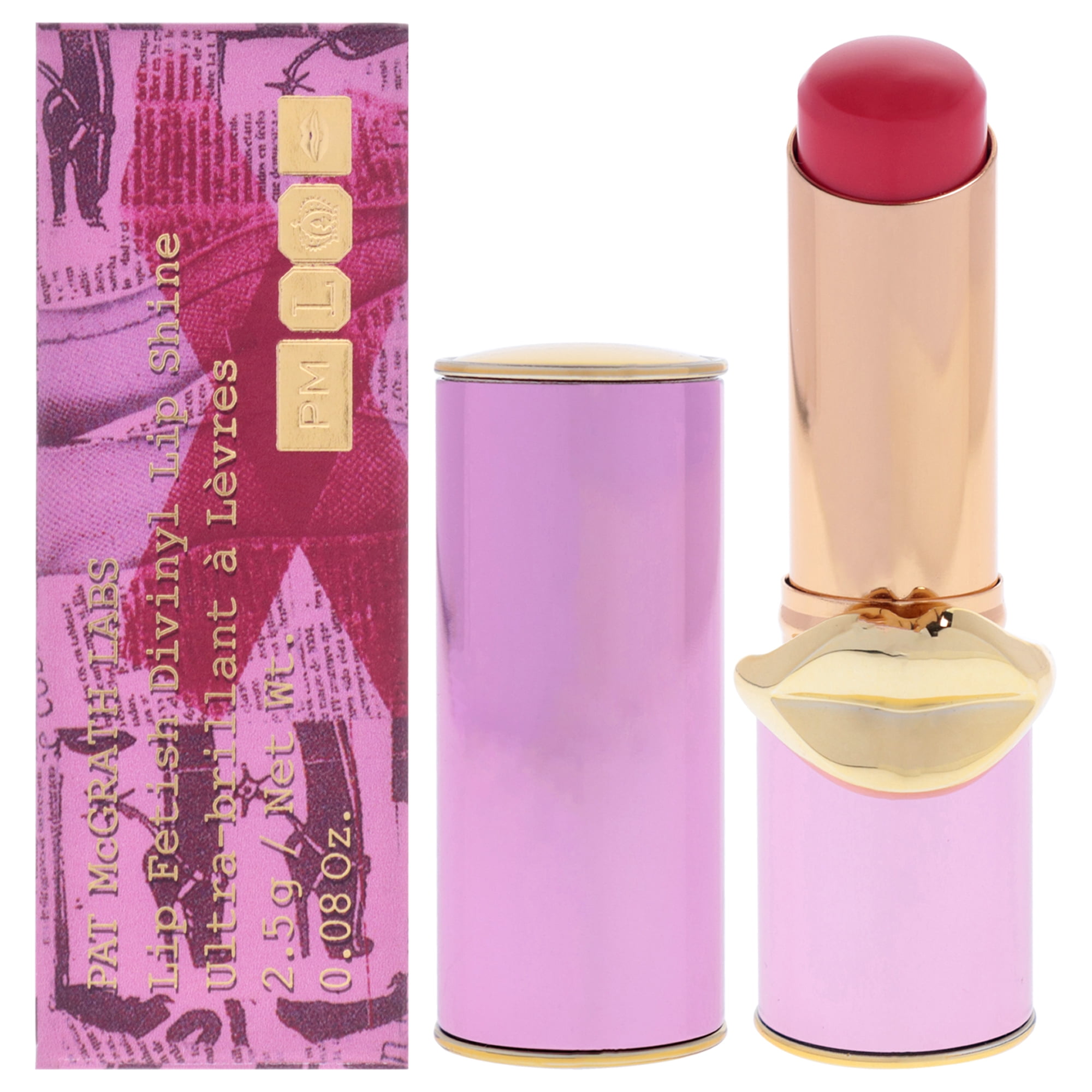 Lip Fetish Divinyl Lip Shine - Electric Lotus by Pat Mcgrath Labs for Women - 0.08 oz Lipstick