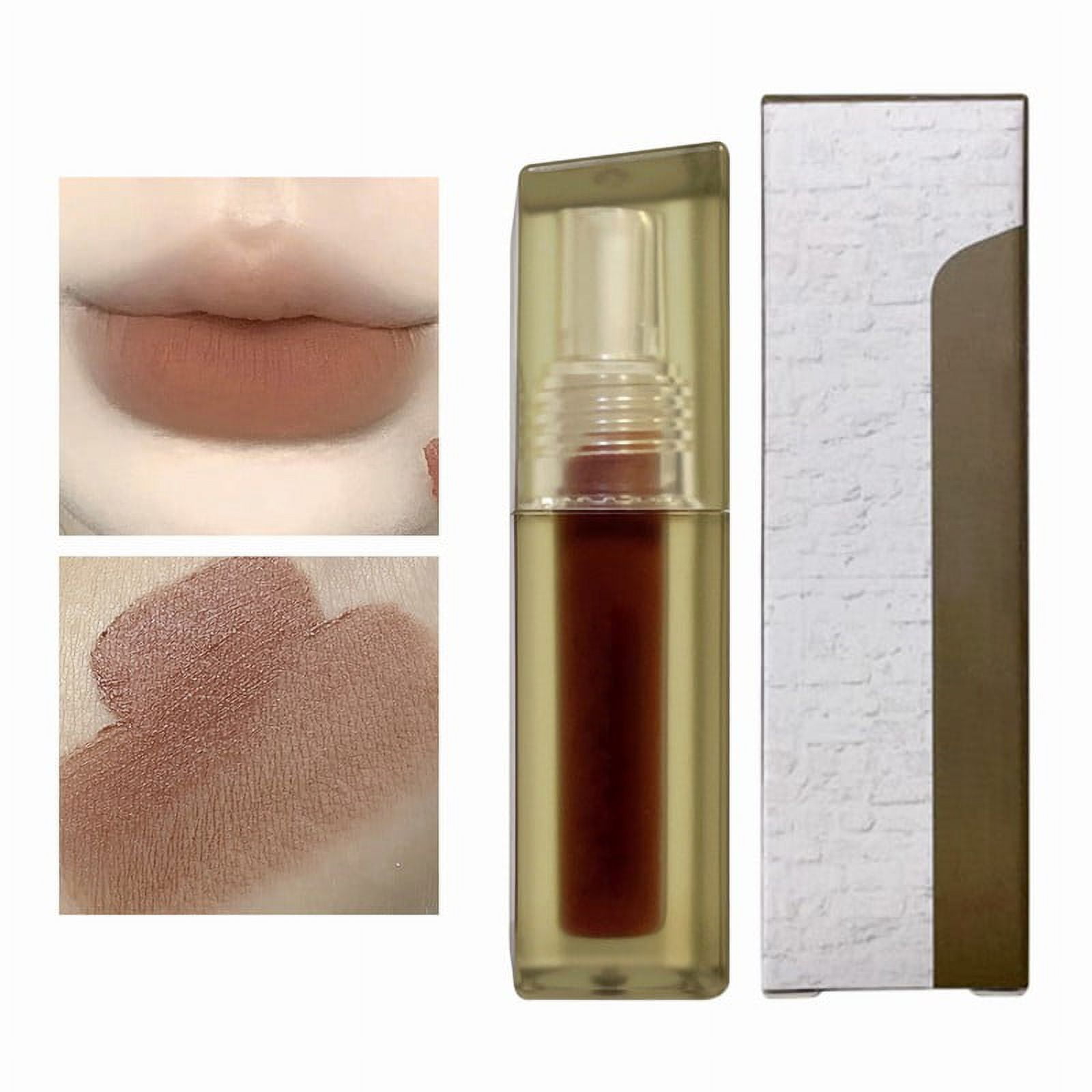 Lip Glaze Latte Stone Floating Mist Lip Mud Velvet White Lipstick Does