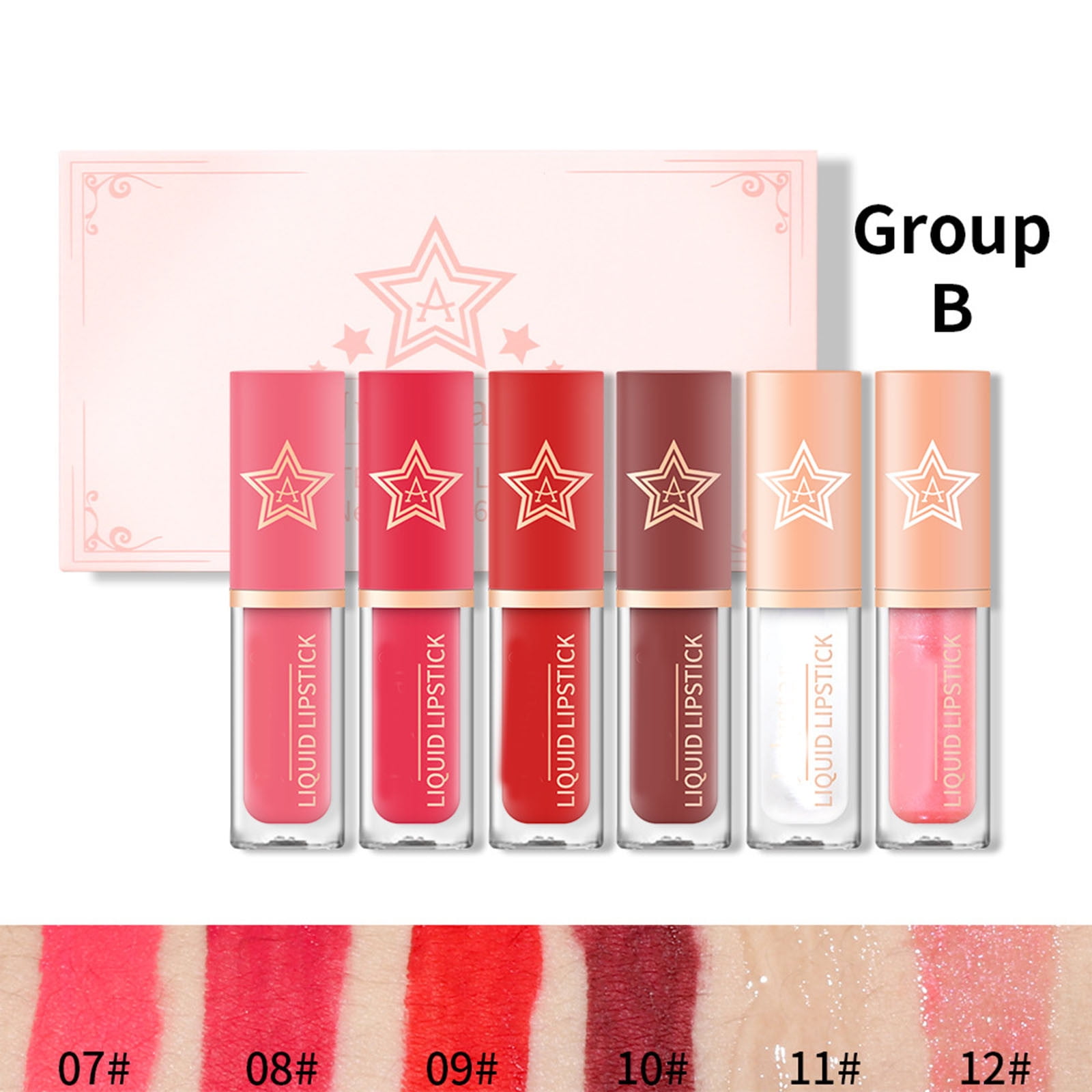 Lip Gloss Base Make Your Own Lip Gloss Lip Gloss Bags 25ml X 6 Pcs Lip Stain Set Long Lasting 9103