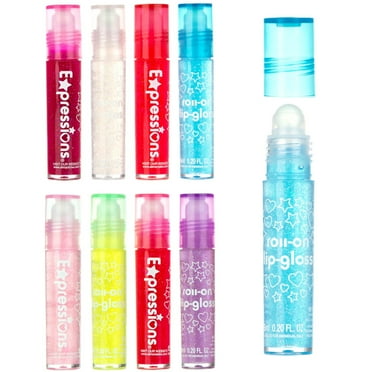 Assorted Color Lip Gloss Canisters Party Favors, 8 Pieces, by Way To Celebrate