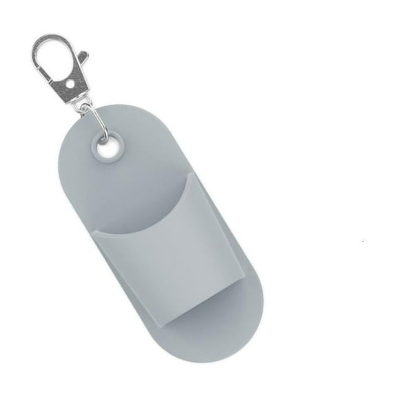 Lip Gloss Clip Holder Keychain Reusable Cosmetic Cover for Purse Storage