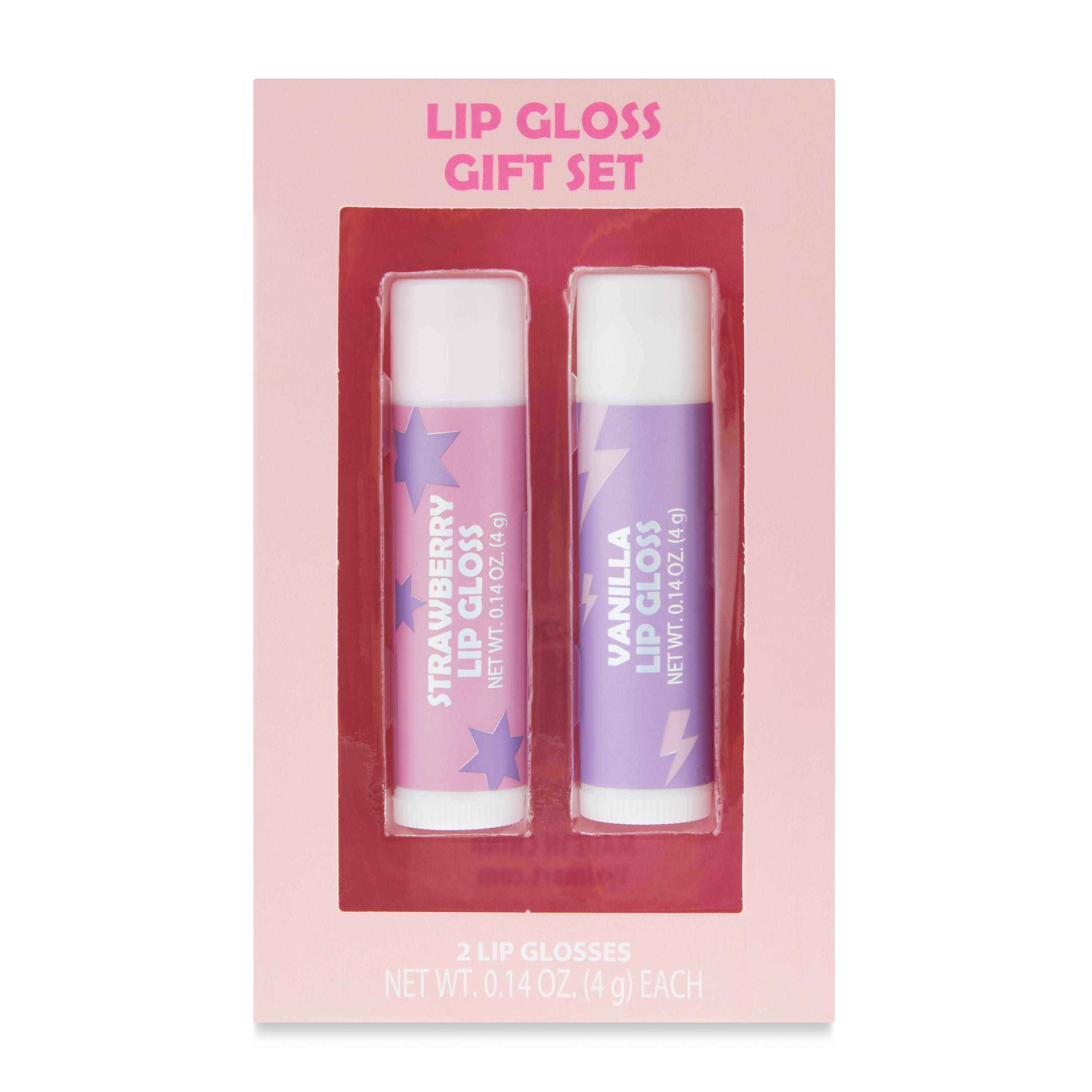 Lip Gloss Gift Set, 0.14 oz, 2 Count