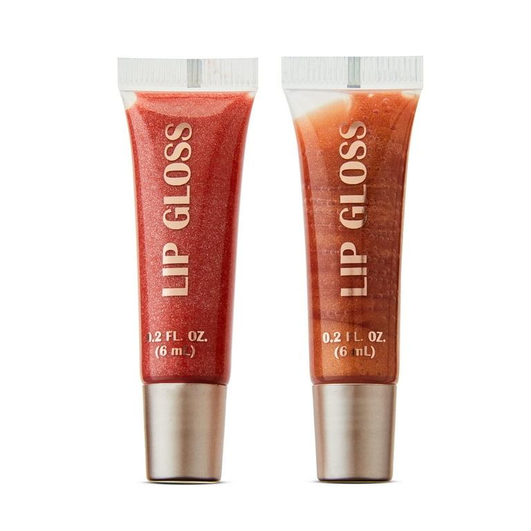 Lip Gloss Set,2pcs,Pink - Walmart.com