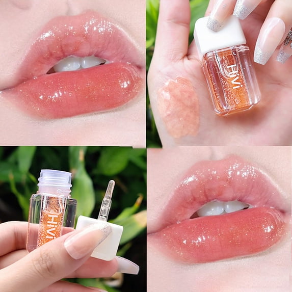 Lip Gloss, Moisturizing Lip Balm, Mirror Finish Candy Lip Gloss Set, Pearl Gloss Texture, Comfortable Wear, Suitable for All Seasons and Occasions