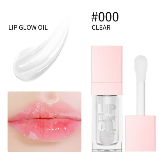 Lip Gloss, Moisturizing Lip Balm, Transparent Toothed Lip Gloss with High Gloss Finish, Long-Lasting Hydrating Lip Care, Natural Nourishing Lip Treatment