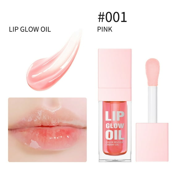Lip Gloss, Moisturizing Lip Balm, Transparent Toothed Lip Gloss with High Gloss Finish, Long-Lasting Hydrating Lip Care, Natural Nourishing Lip Treatment