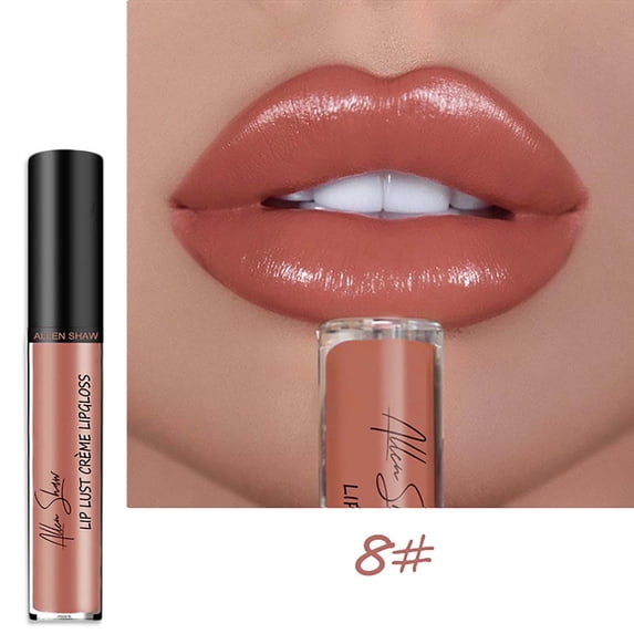 Lip Gloss, Moisturizing Lip Gloss, Lightweight Hydrating Lip Gloss with Long Lasting Color, Natural Soft Makeup Effect