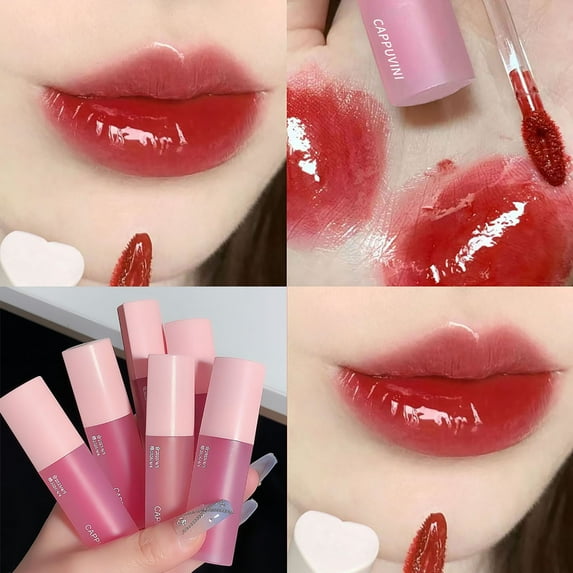 Lip Gloss, Moisturizing Lip Gloss, Long-Lasting High Gloss Lip Glaze for Daily Use, Smooth Hydrating formula with Nourishing Lip Care
