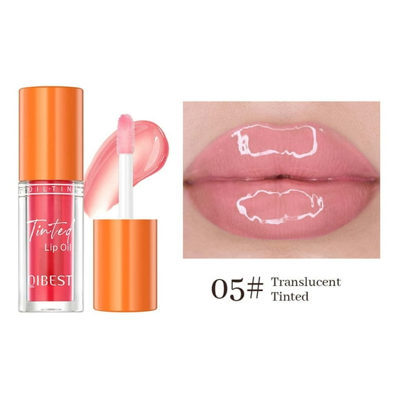 Lip Gloss, Moisturizing Lip Oil, Long Lasting Hydrating Lip Gloss with Non-Sticky Texture, Lightweight Portable Mini Lip Gloss for Soft Nourished Lips