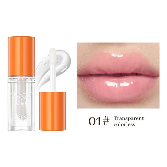 Lip Gloss, Moisturizing Lip Oil, Long Lasting Hydrating Lip Gloss with Non-Sticky Texture, Lightweight Portable Mini Lip Gloss for Soft Nourished Lips