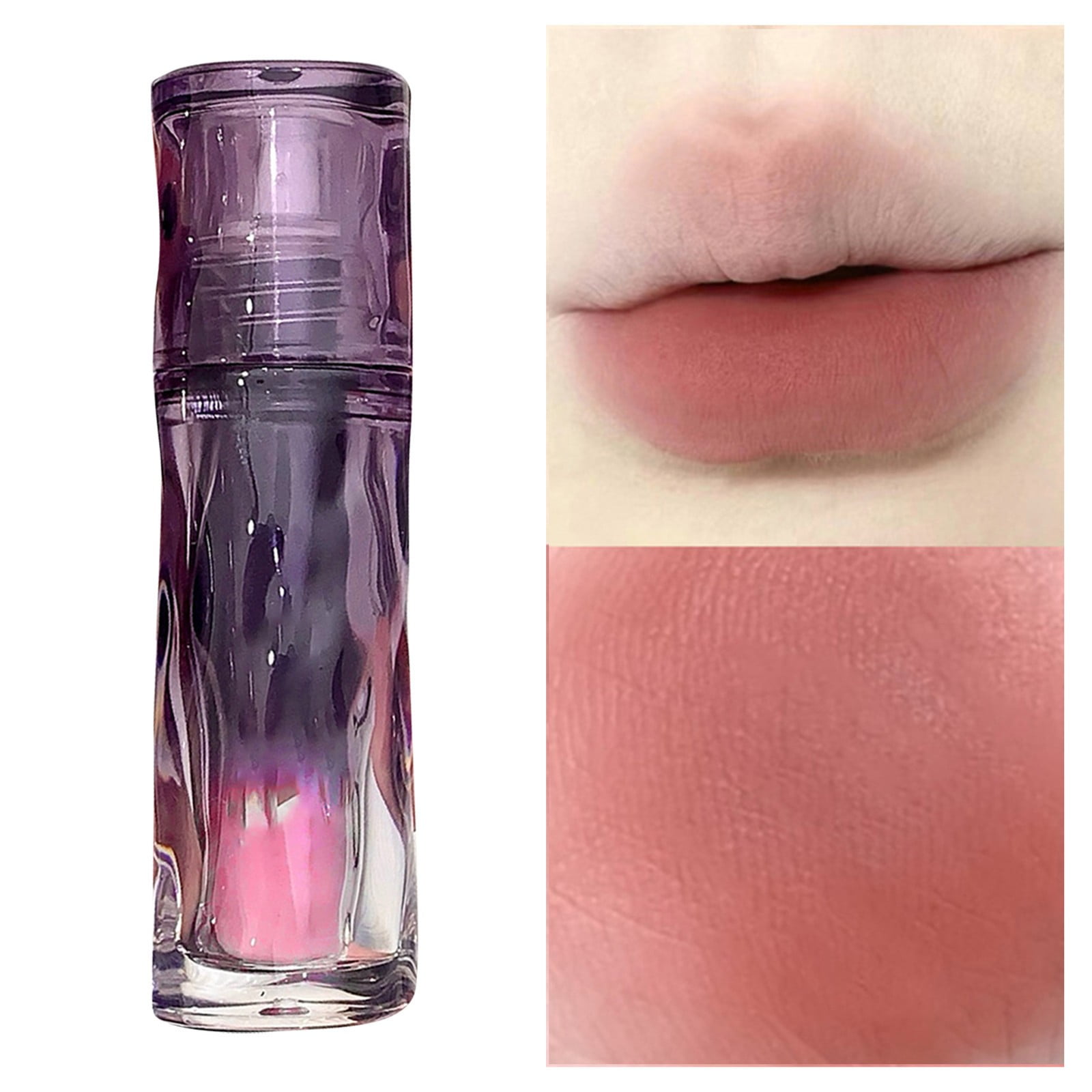 Lip Gloss, Non Sticky Vegan Lip Tint Moisturized & Long Lasting Lip
