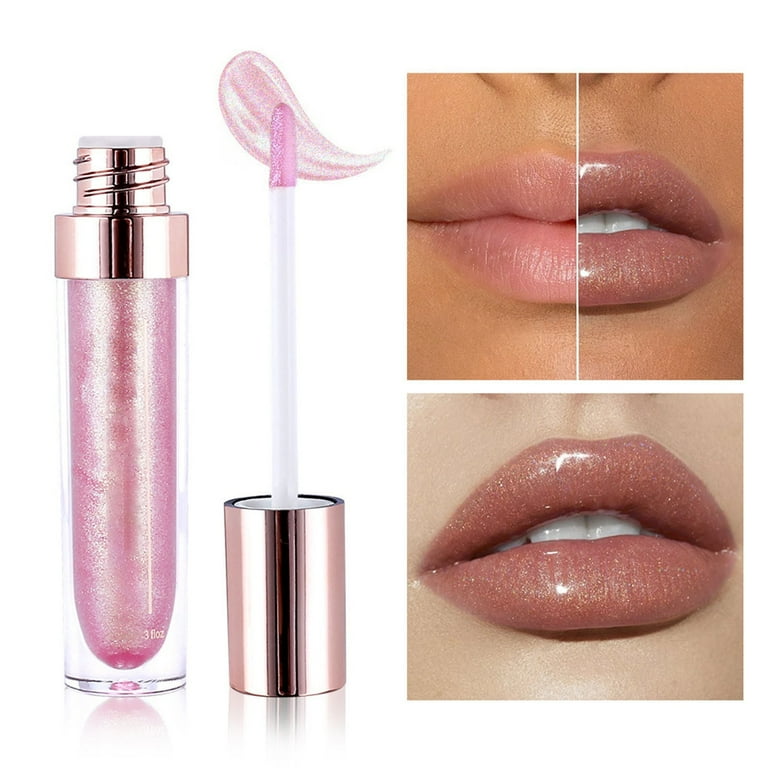 Lip Gloss, Pearlescent Lip Gloss, 3-Dimensional Dazzles Liquid Lip