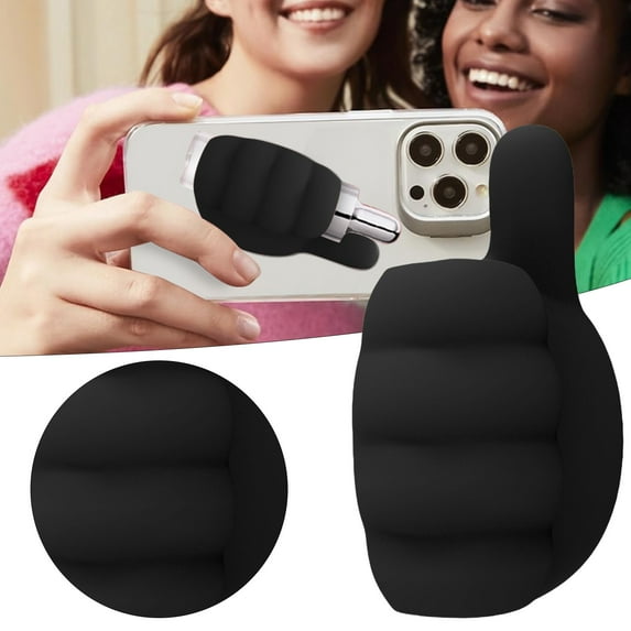 Lip Gloss Storage Rack, Thumb Hook, Black Storage Case Color:Black Material:Plastic