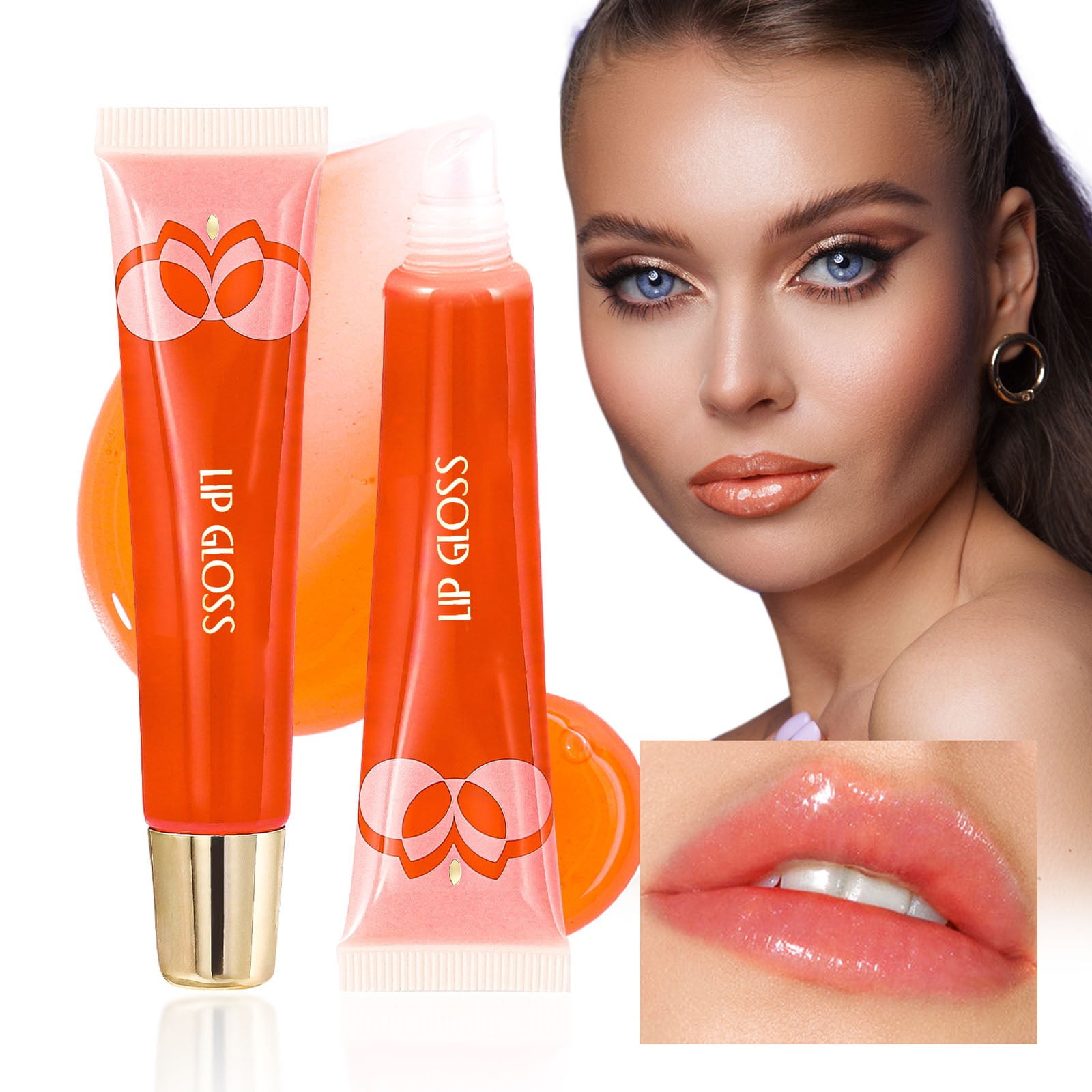 Lip Gloss for Teens Girls Lip Voltage Lip Plumper Colors Lip Gloss Watermelon Lip Gloss Lip