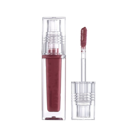Lip Gloss, Ultra-Glossy, Non-Sticky, High-Shine Lip Oil Gloss with Vitamin-E Enriched, Ultra-Gloss High Shine Moisturizing, Cruelty-Free & Vegan - Crystal Clear