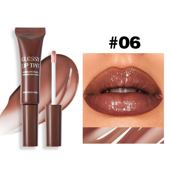 Lip Gloss for Women, Clear Lip Gloss, Long Lasting Shine Lip Gloss Hydrating Lip Balm, Lightweight Non Sticky formula, Moisturizing Lip Gloss for Daily Use