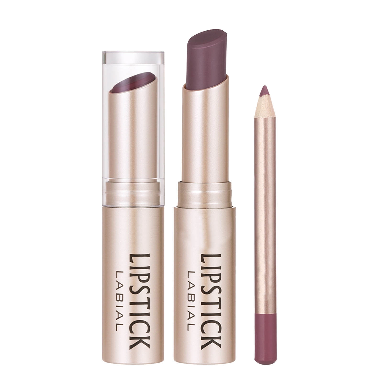Lip Liner And Lipstick Set Long Lasting LipLiner High Pigmented Soft
