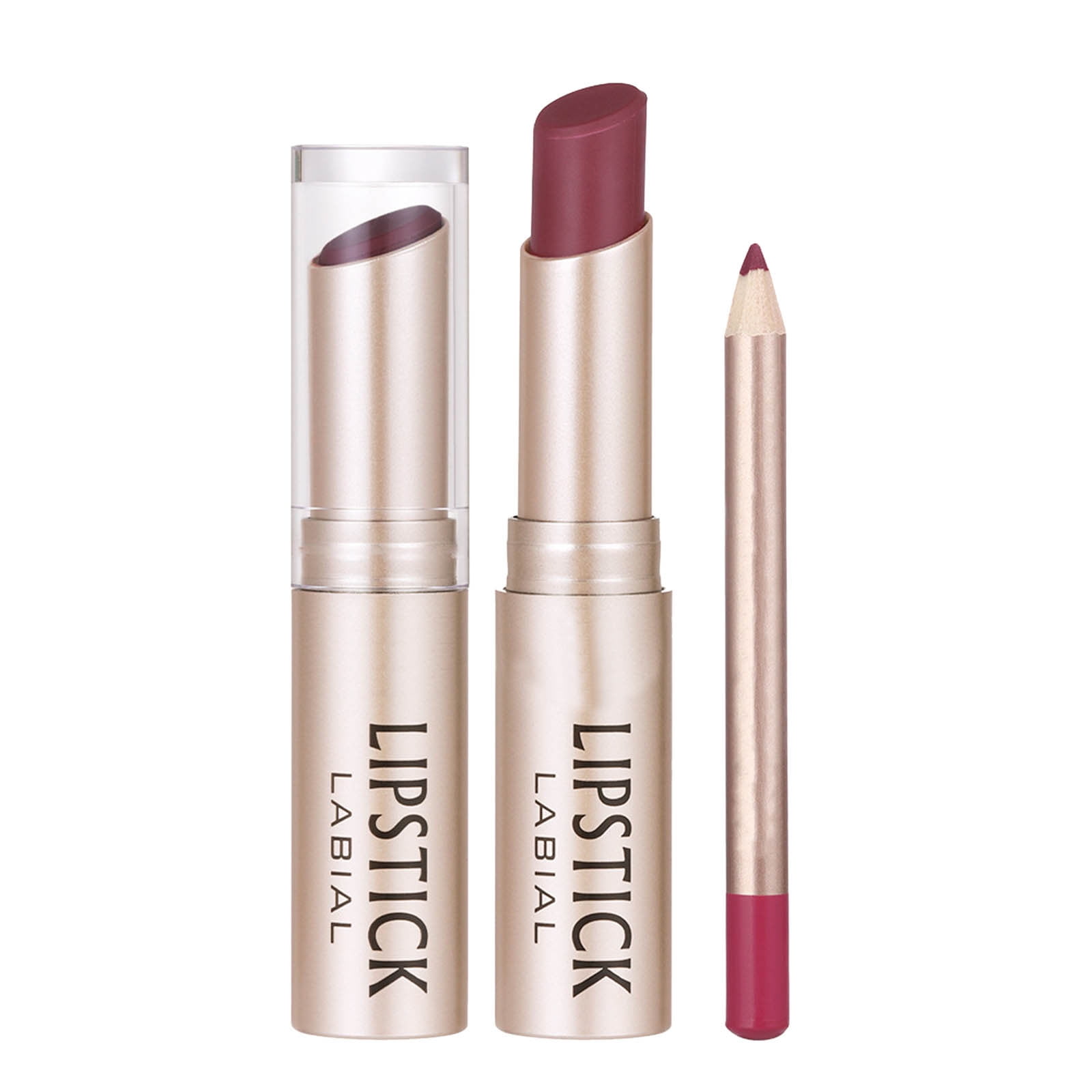 Lip Liner And Lipstick Set Ultra Long Lasting LipLiner High Pigmented Soft Creamy Lipstick Lip