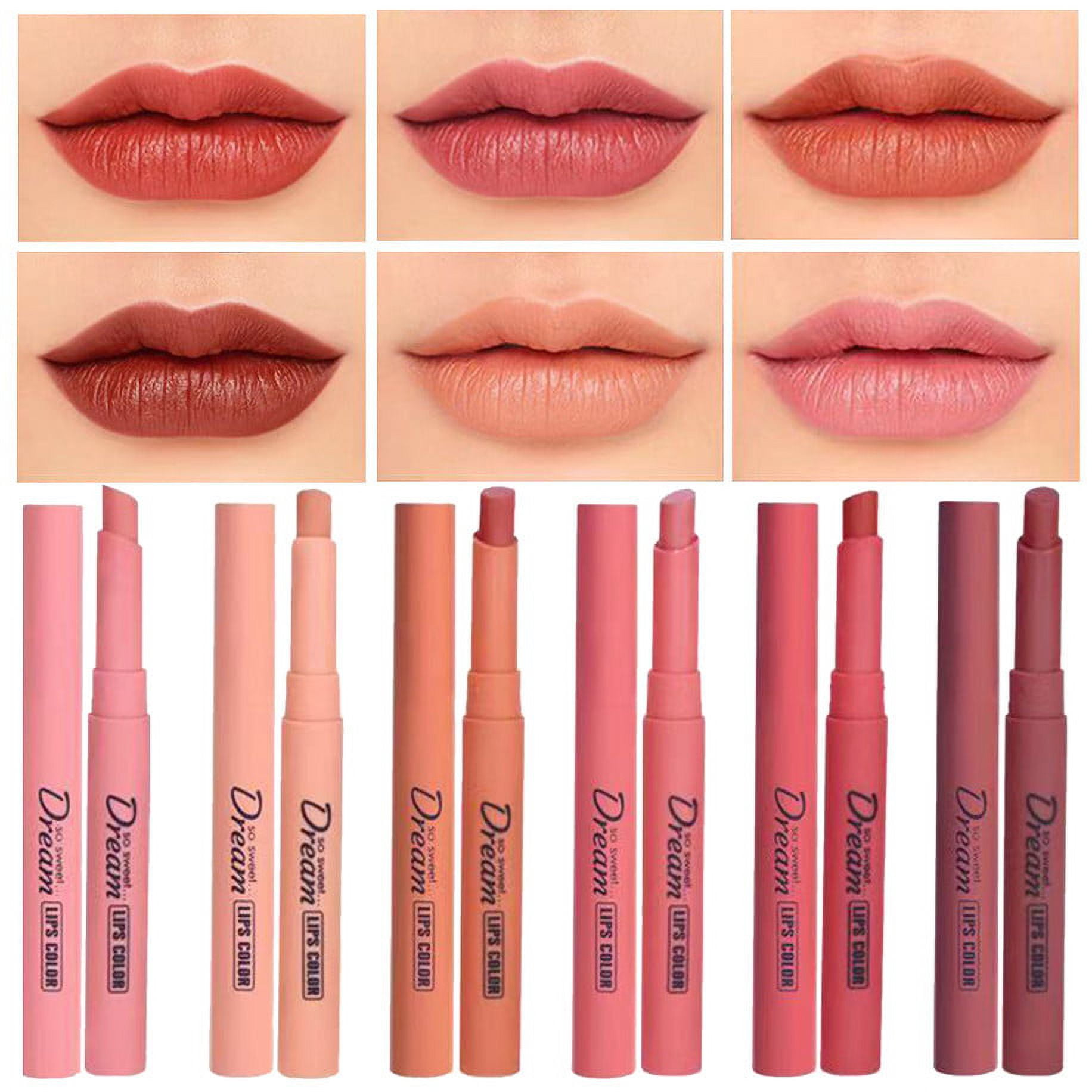 Lip Liner Girl Heart Shaped Lipstick Bottles Lipstick No Transfer Lipstick in Lip Must Have Makeup Products Earphone Lipstick Kissable Lipstick Expressions Lip Gloss The Pumper Marker Context