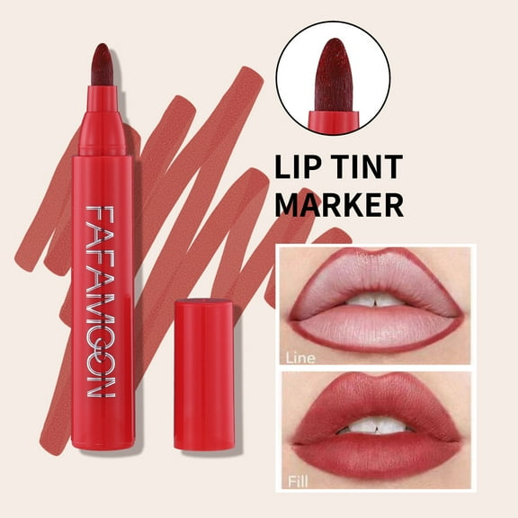 Lip Liner, Matte Lip Liner, Dual Use Lipliner for Lips and Eyes, Long Lasting Color Fast Lipliner with Soft Texture and High Pigment, Safe Non toxic formula for Precise Lip Shaping