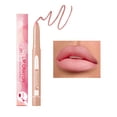 thumbnail image 1 of Lip Liner, Matte Lipstick, Two In One Rotating Lip Crayon with Built-In Sharpener, Easy To Apply Full Coverage Long-Lasting Lip Makeup Tool, 1 of 9