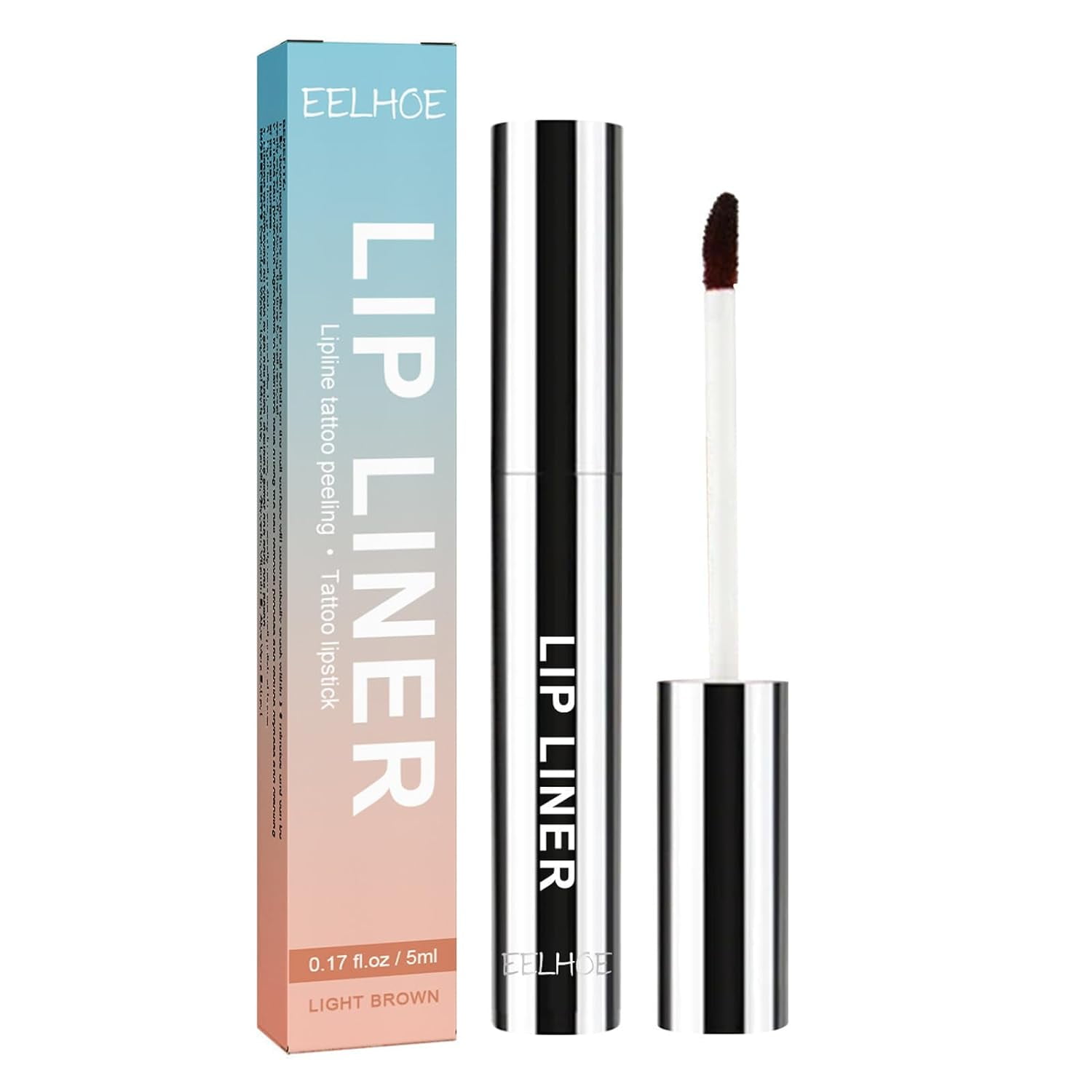 Lip Liner,Peel Off Lip Liner Tattoo, Peel Off Lip Stain, Long Lasting Lip Stain Peel Off(Light