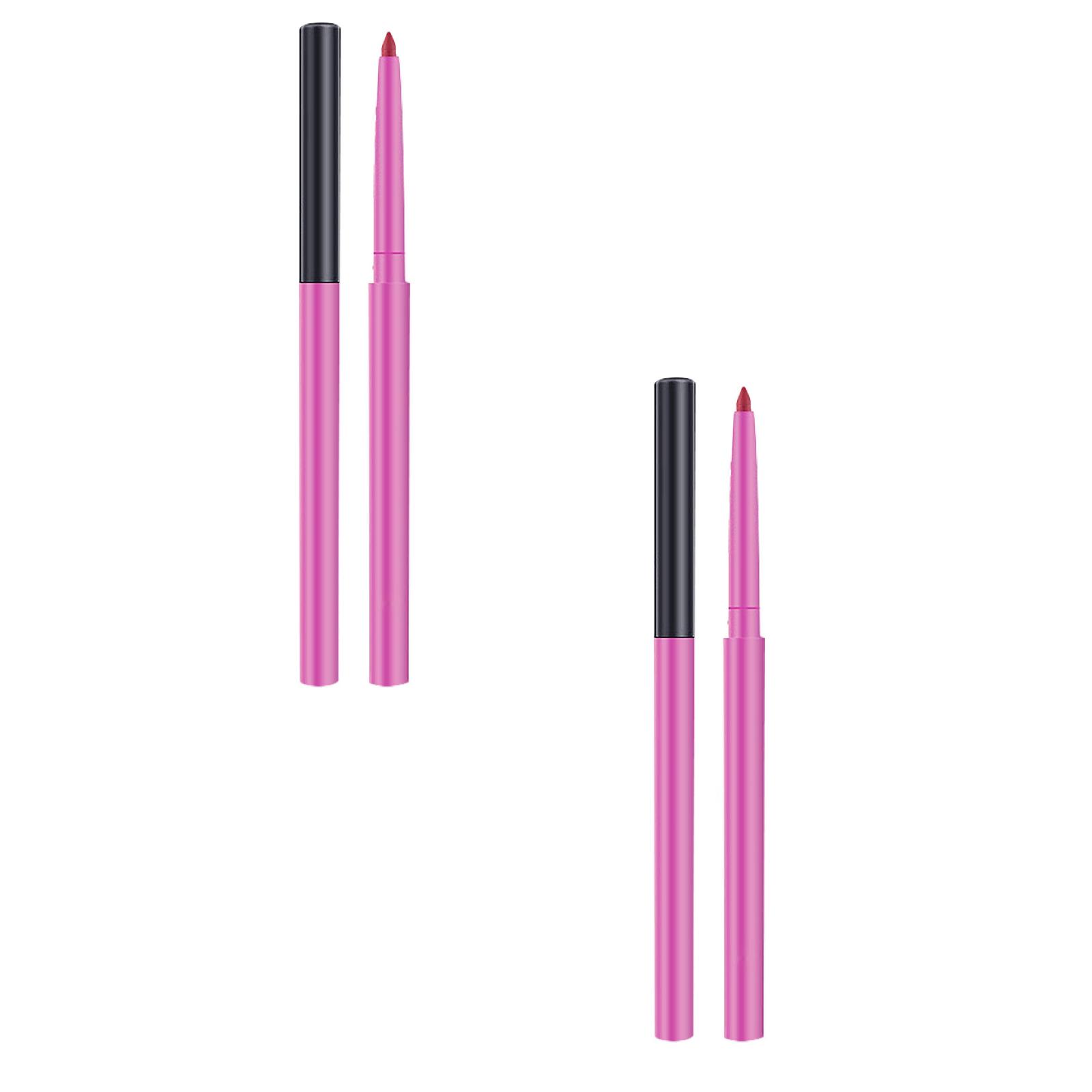 Lip Liner Pencil, 18 Color Waterproof Lipstick Lip Liner Long Lasting