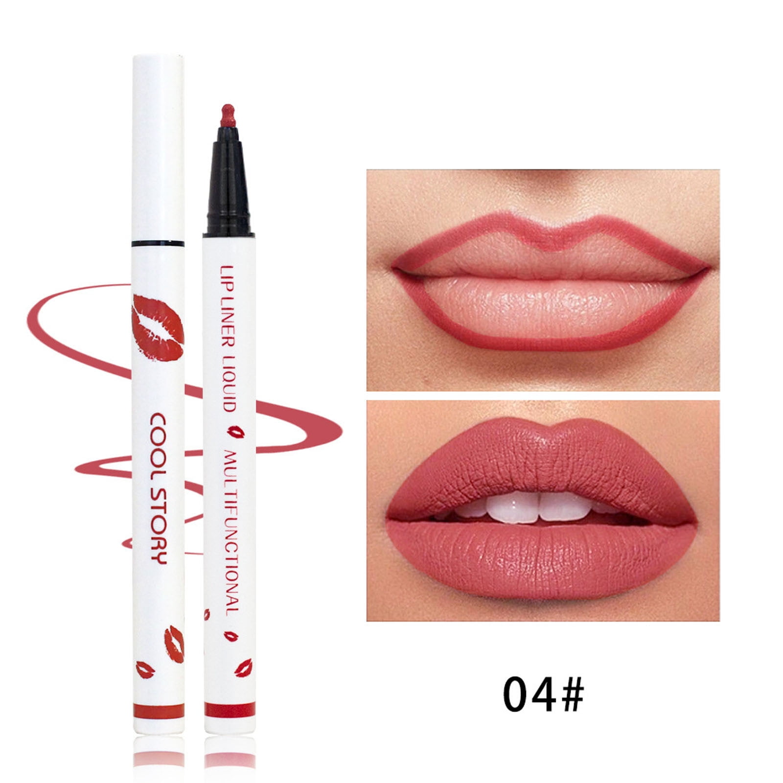 Lip Liner Pencil Lip Liner Stain, Matte Lip Tint Liner Pencil, Lip
