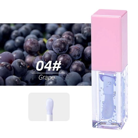Lip Oil, Lip Moisturizer, Natural Fruit Scented Hydrating Lip Treatment, Non-Greasy Texture, Nourishing and Repairing Dry Chapped Lips, Soft Lightweight formula