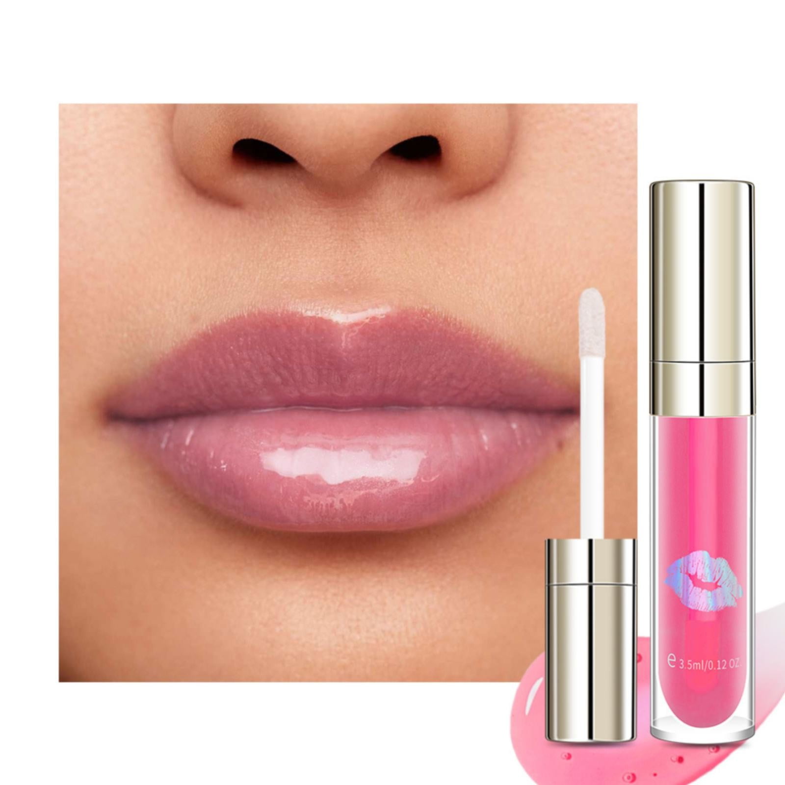 Lip Oil, Lipstick Pearl Colored Lip Oil Polarized Lip Stain Shimmery