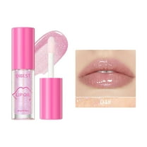 Lip Oil, Moisturizing Lip Gloss, Transparent Hydrating Lip Glaze for Dry Lips, Long-Lasting Soft Natural Lip Care