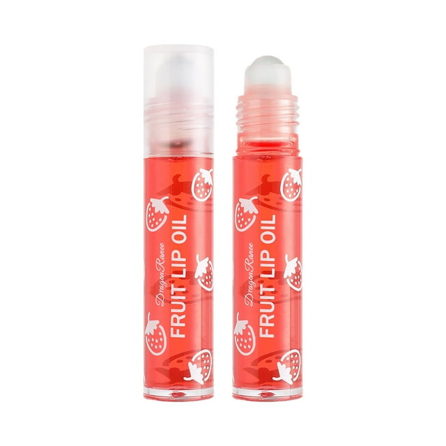 Lip Oil Moisturizing Nourishing Lip Balm Liquid Hydrating Roller Ball Mouth Oil Colorless And Transparent Chap Stick Total Hydrate Honestly Shower Mist Fixing Tint Cute Lip Gloss Base Lip Liners Pack