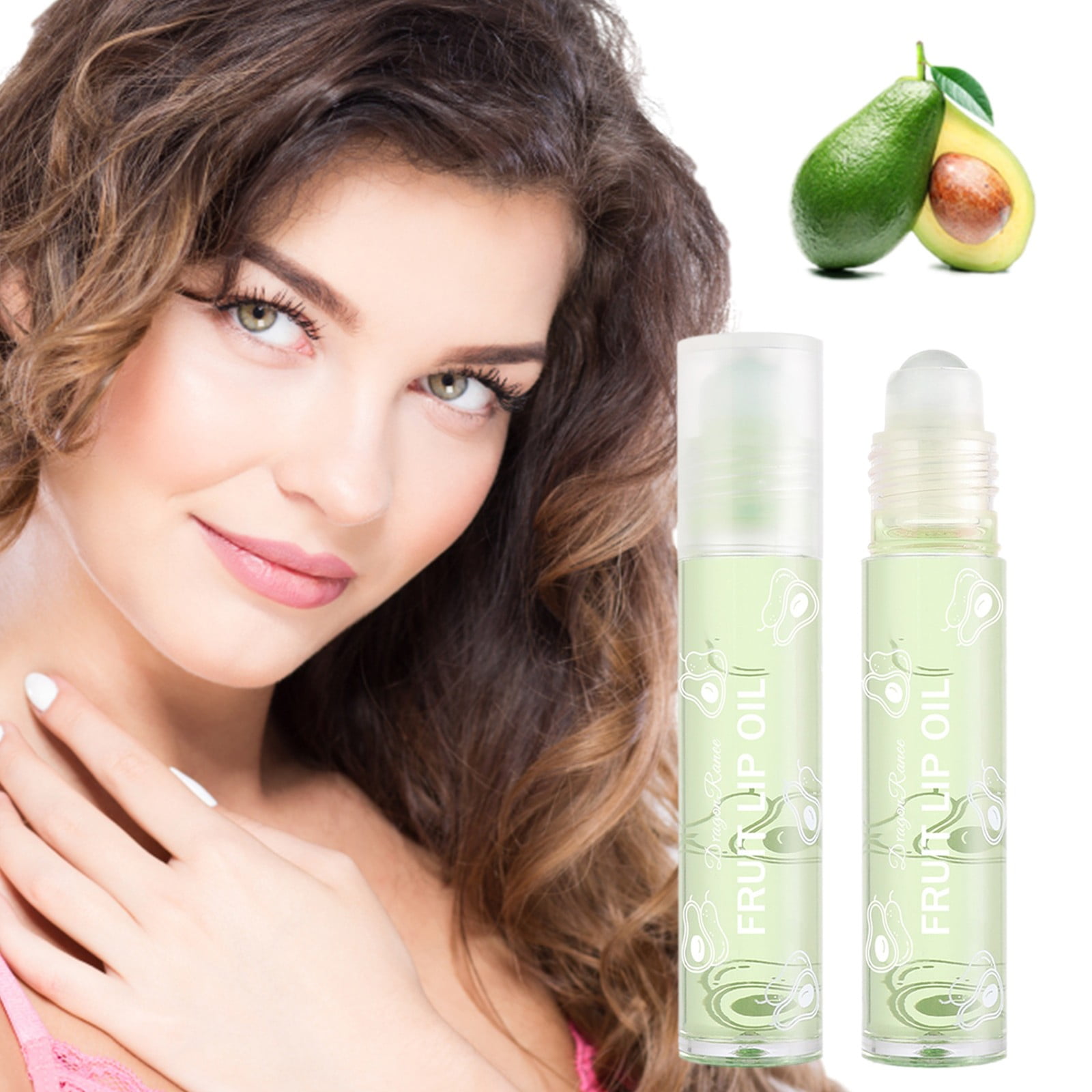 Lip Oil Moisturizing Nourishing Balm Liquid Hydrating Roller Ball Mouth