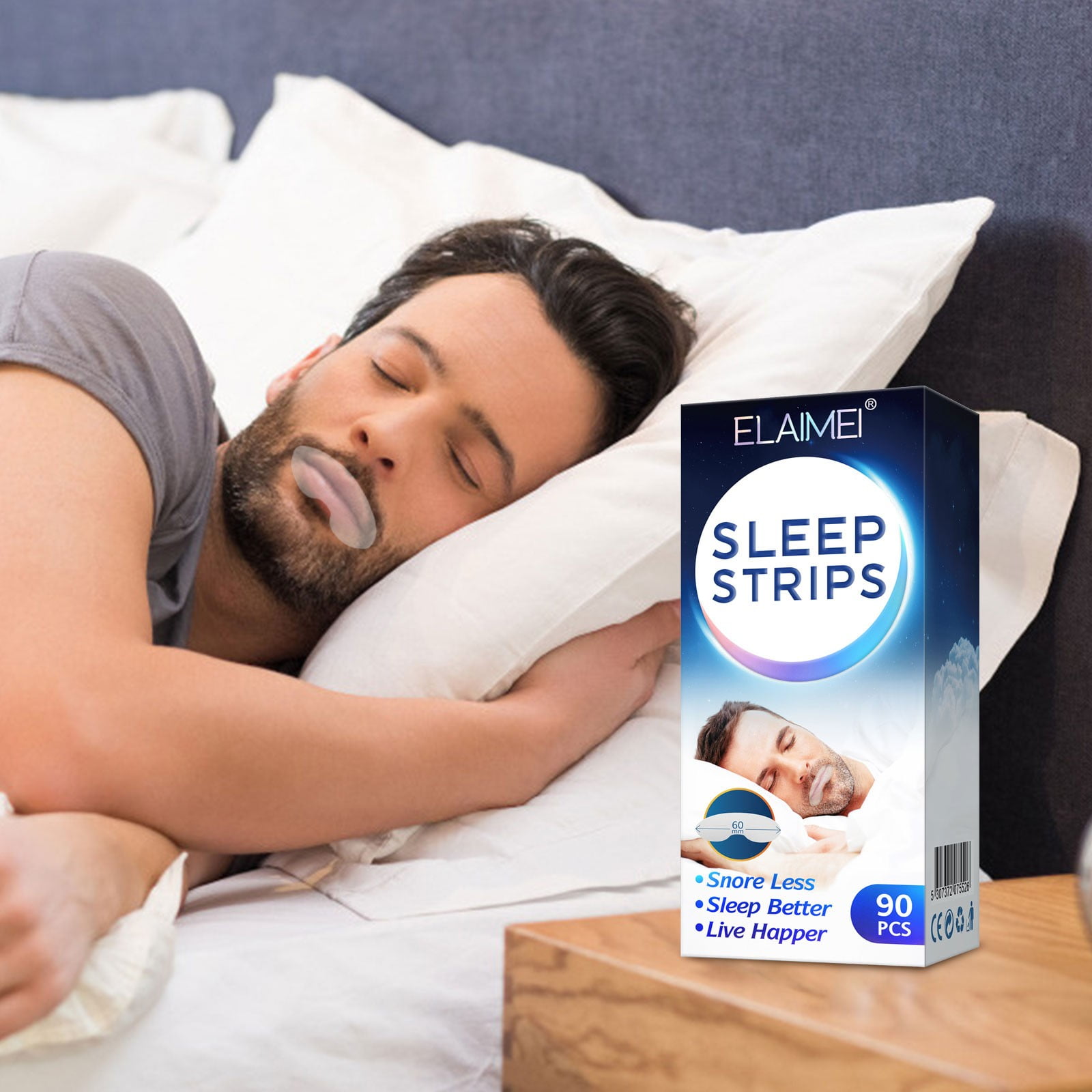 Lip Patch Can Prevent Snoring, Respiratory Correction, Sleep Shut Mouth