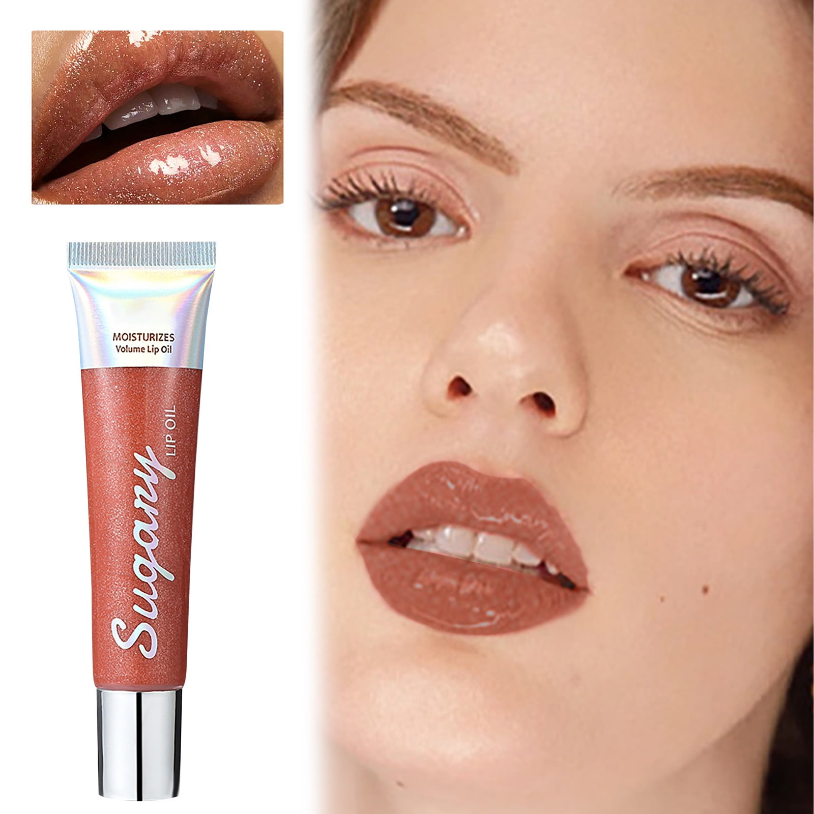 Lip Roller Gloss Hard Candy Lip Gloss Plumping Glossy Lip Gloss Base Lip Gloss Dry Rose Petals