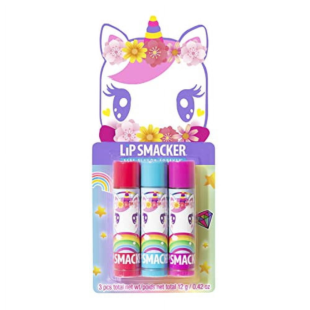 Lip Smacker Easter Lip Balm Trio Card Unicorn Easter Basket
