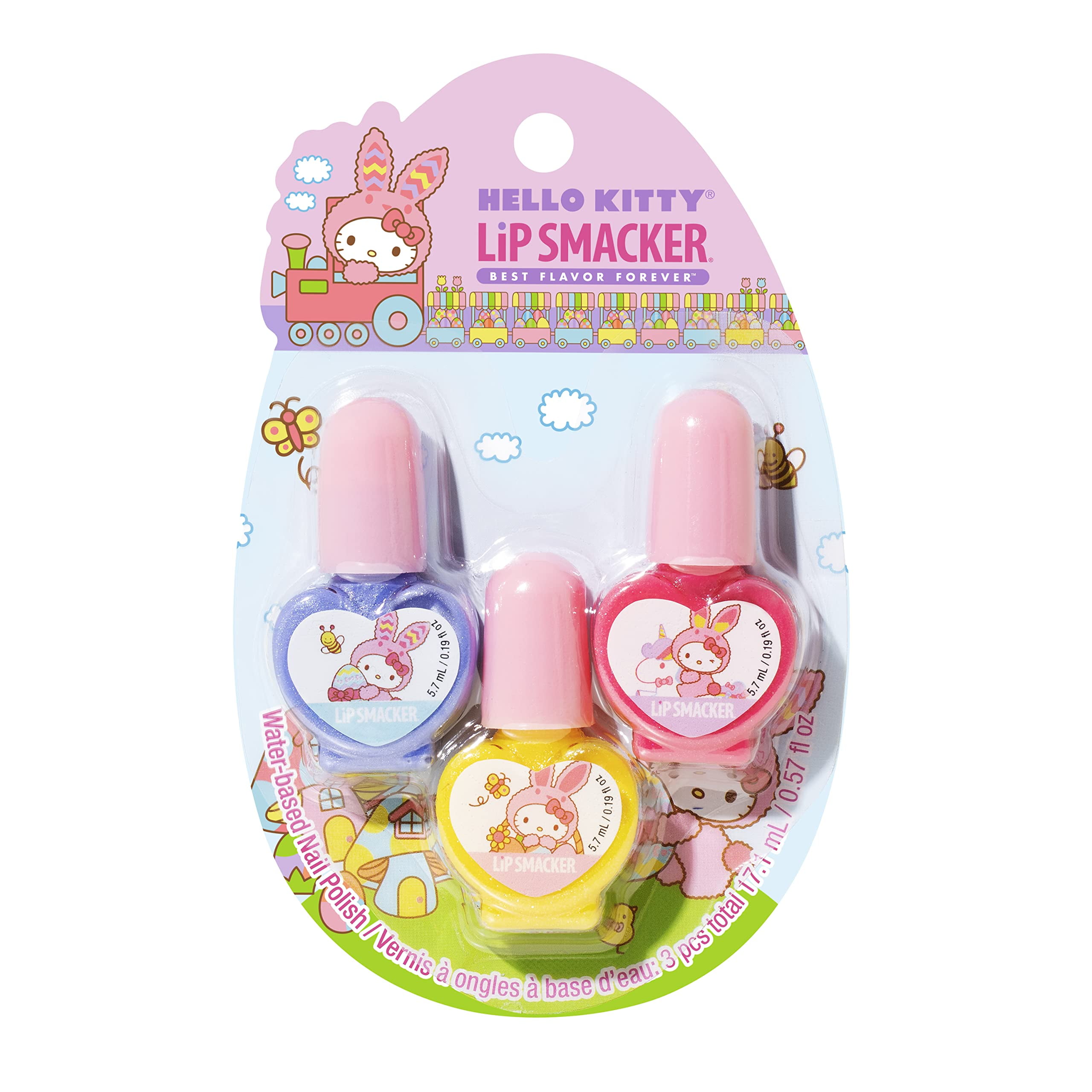 Lip Smacker Easter Nail Polish Trio Hello Kitty