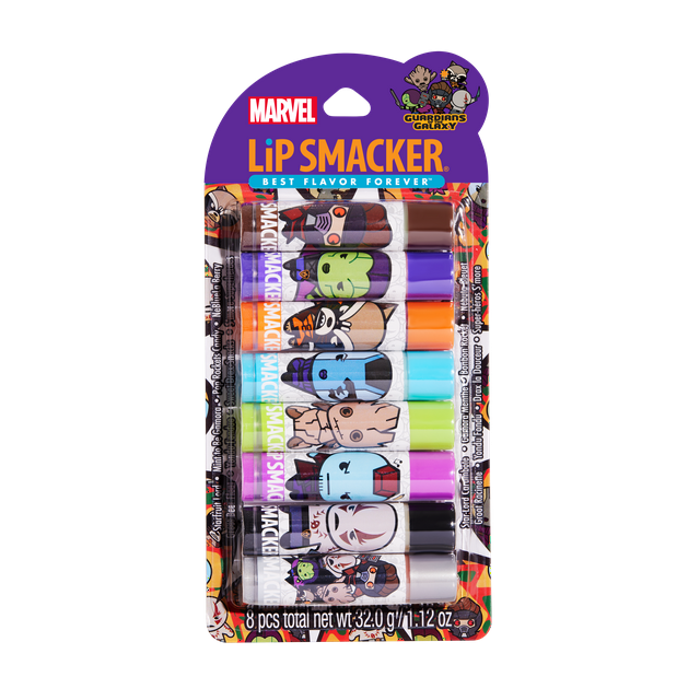 Lip Smacker Guardians of the Galaxy 8pc Lip Balm Party Pack Guardians