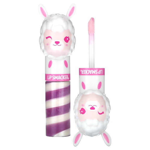 Lip Smacker Lippy Pal Swirl Lip Gloss - Llama, Straw-ma-Llama Berry