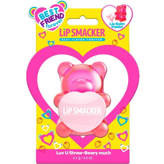Lip Smacker Sugar Bear Gloss Strawberry