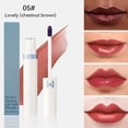 thumbnail image 1 of Lip Stain Tint, Waterproof Lip Liner, Long Lasting Peel Off Lip Gloss for Natural Look, Vegan formula with Aloe Extract, Transfer Proof, Easy Application, Buildable Coverage, 1 of 8