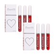 Lip Stain Velvety, 7.5ml 18 color lip gloss 3 box set matte waterproof