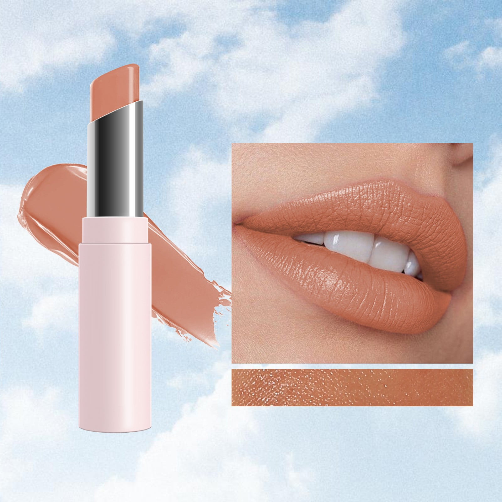 Lip Stain Velvety, Silk Women's Lip Balm Hydratin g Light Weight Lip