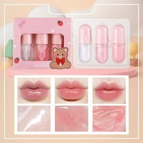 Lip Stains Long-Lasting Lip Stains Moisturizing Lip Glosses Waterproof Lipstick Lipstick Primers Color Changing Lip Oil Cosmetics Lip Oil Transparent Lip Oil Tinted Nourishing Non Sticky Lip Glow