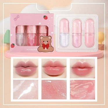 Lip Stains Long-Lasting Lip Stains Moisturizing Lip Glosses Waterproof Lipstick Lipstick Primers Color Changing Lip Oil Cosmetics Lip Oil Transparent Lip Oil Tinted Nourishing Non Sticky Lip Glow