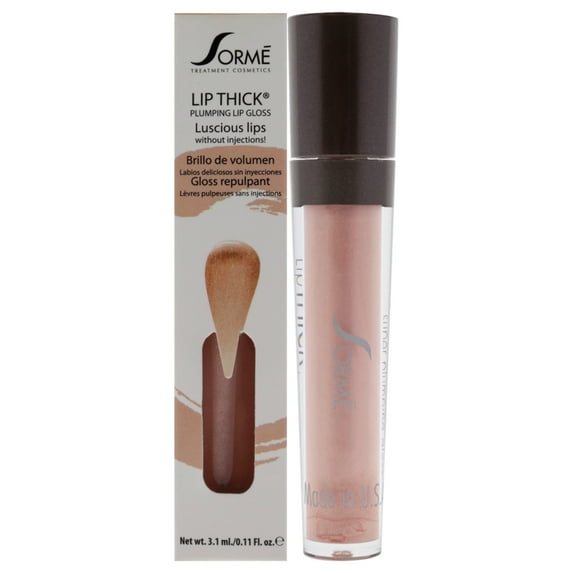 Sorme Cosmetics, Lip Thick Super Plumping Lip Gloss, Lip Plumper, Cosmic Color