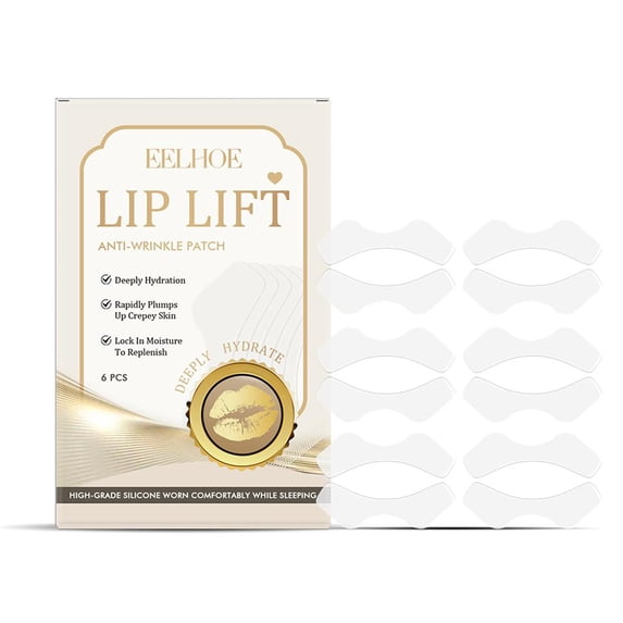 Lip Wrinkle Removal Patch with Patented Nourishing Technology for Smoothing Fine Lines, Suitable for All Skin Types
