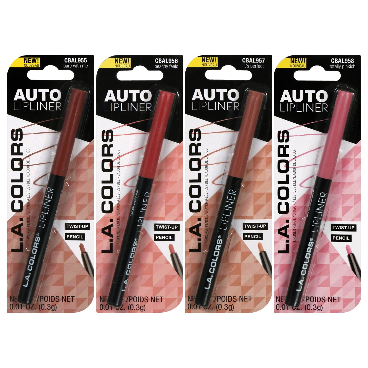 Lip liner Auto Lip Liner, 0.1oz. 1 Pack Color may vary